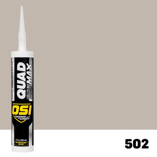 OSI QUAD Max #502 | IDH# 1869439 | OSI QUAD Max Paintable Caulk