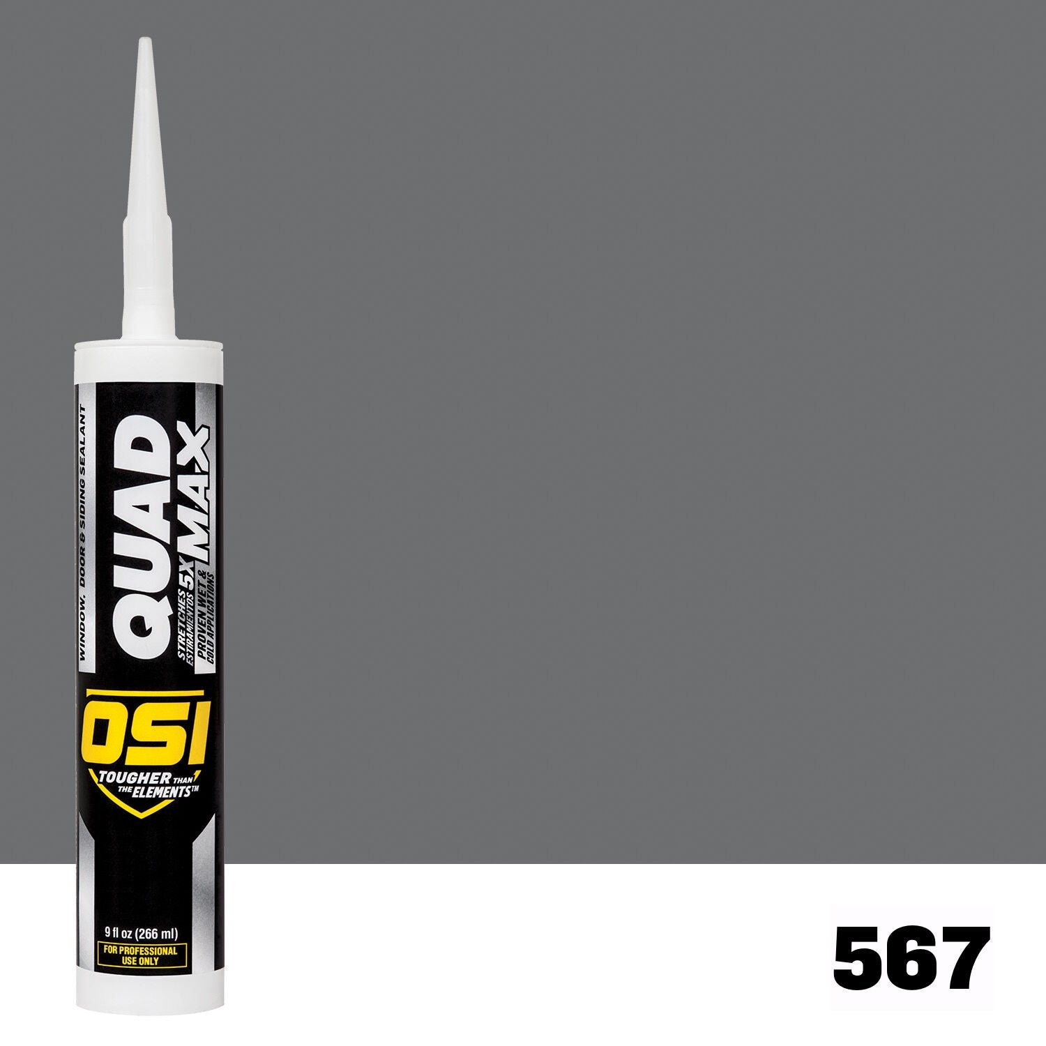 OSI QUAD Max #567 | IDH# 1924095 | OSI QUAD Max Paintable Caulk