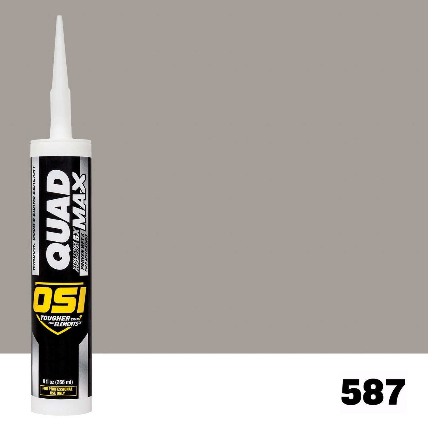 OSI QUAD Max #587 | IDH# 1869652 | OSI QUAD Max Paintable Caulk