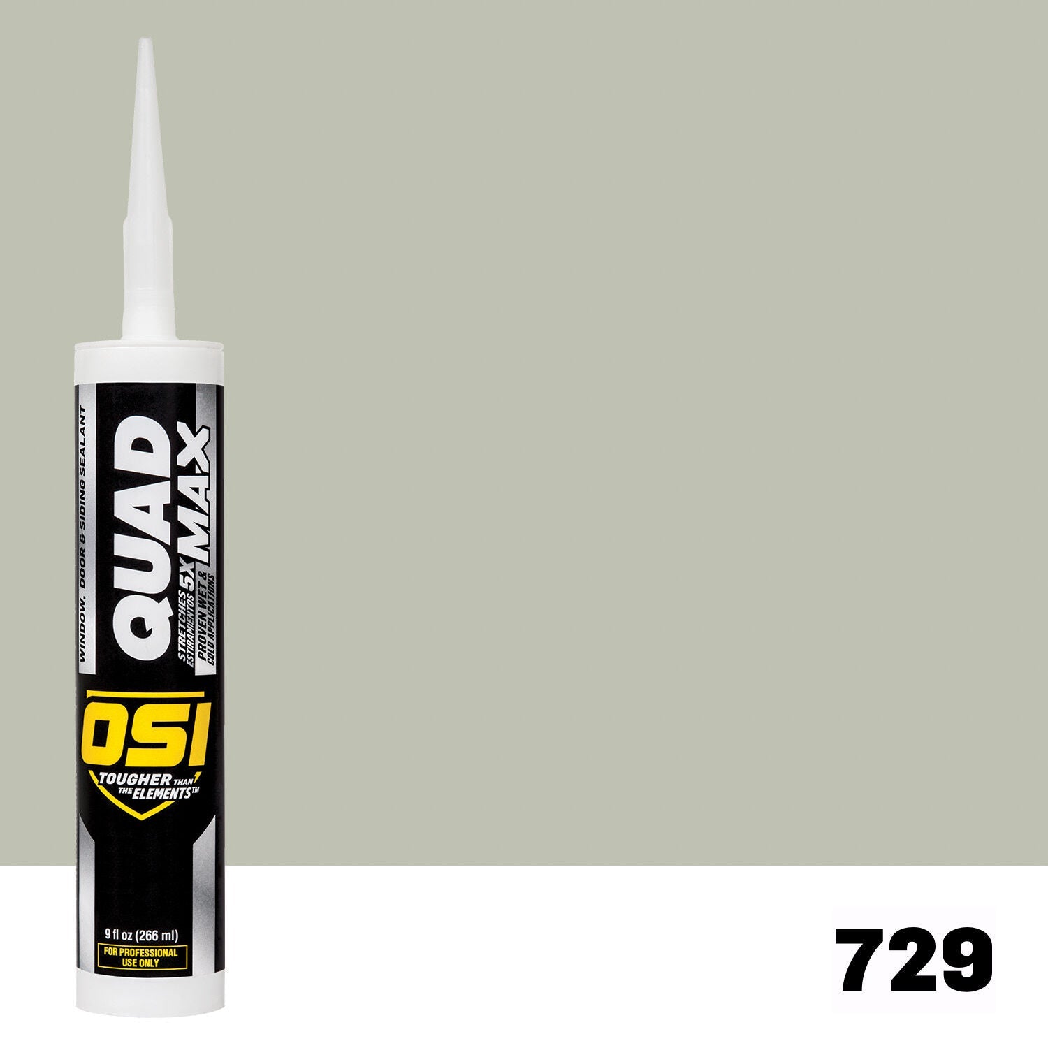 OSI QUAD Max #729 | IDH# 1869691 | OSI QUAD Max Paintable Caulk