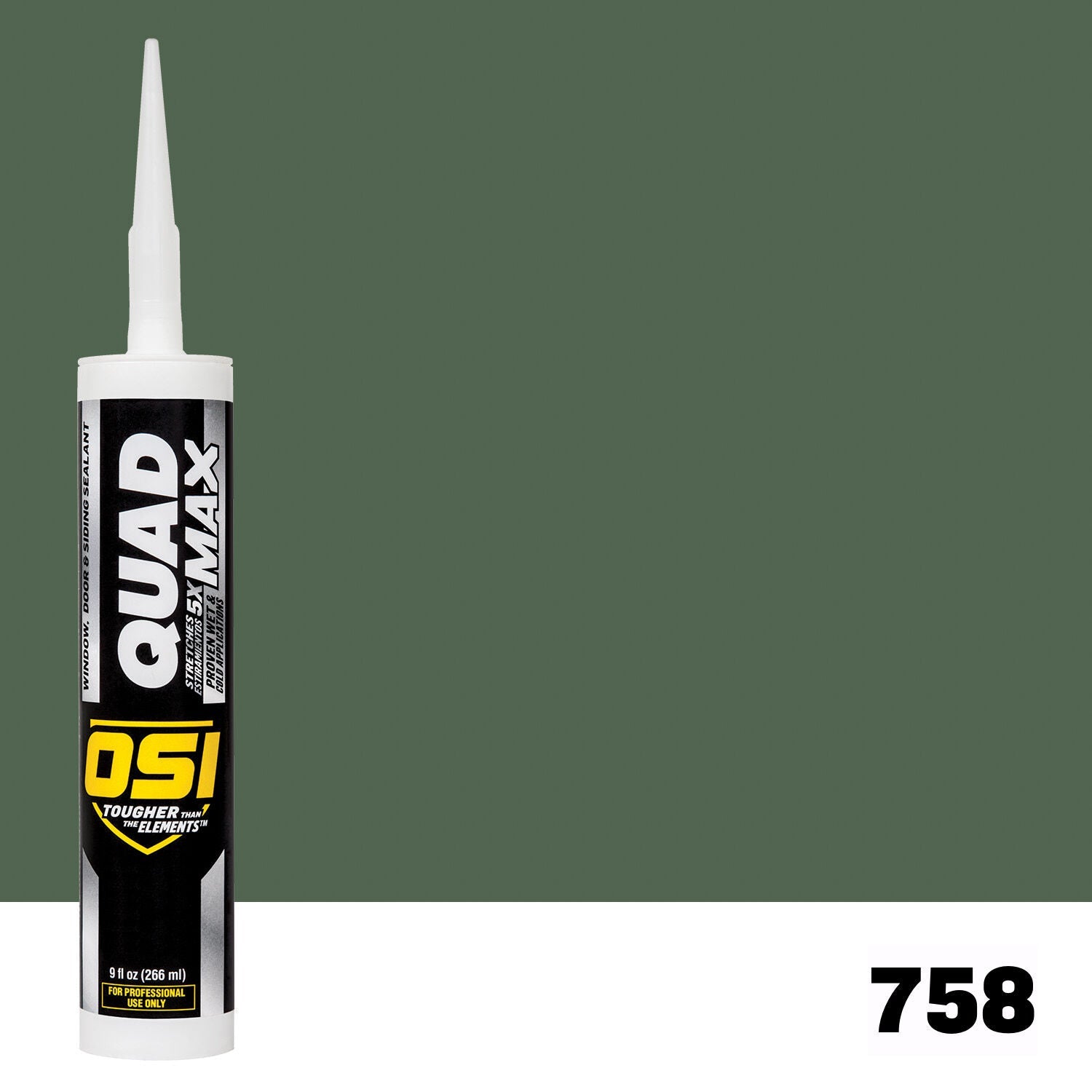 OSI QUAD Max #758 | IDH# 1869704 | OSI QUAD Max Paintable Caulk