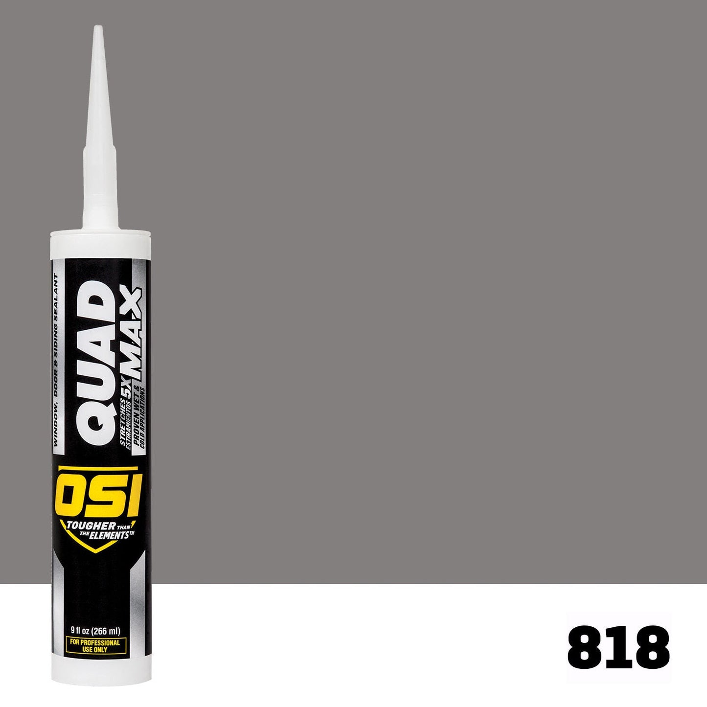 OSI QUAD Max #818 | IDH# 1869741 | OSI QUAD Max Paintable Caulk