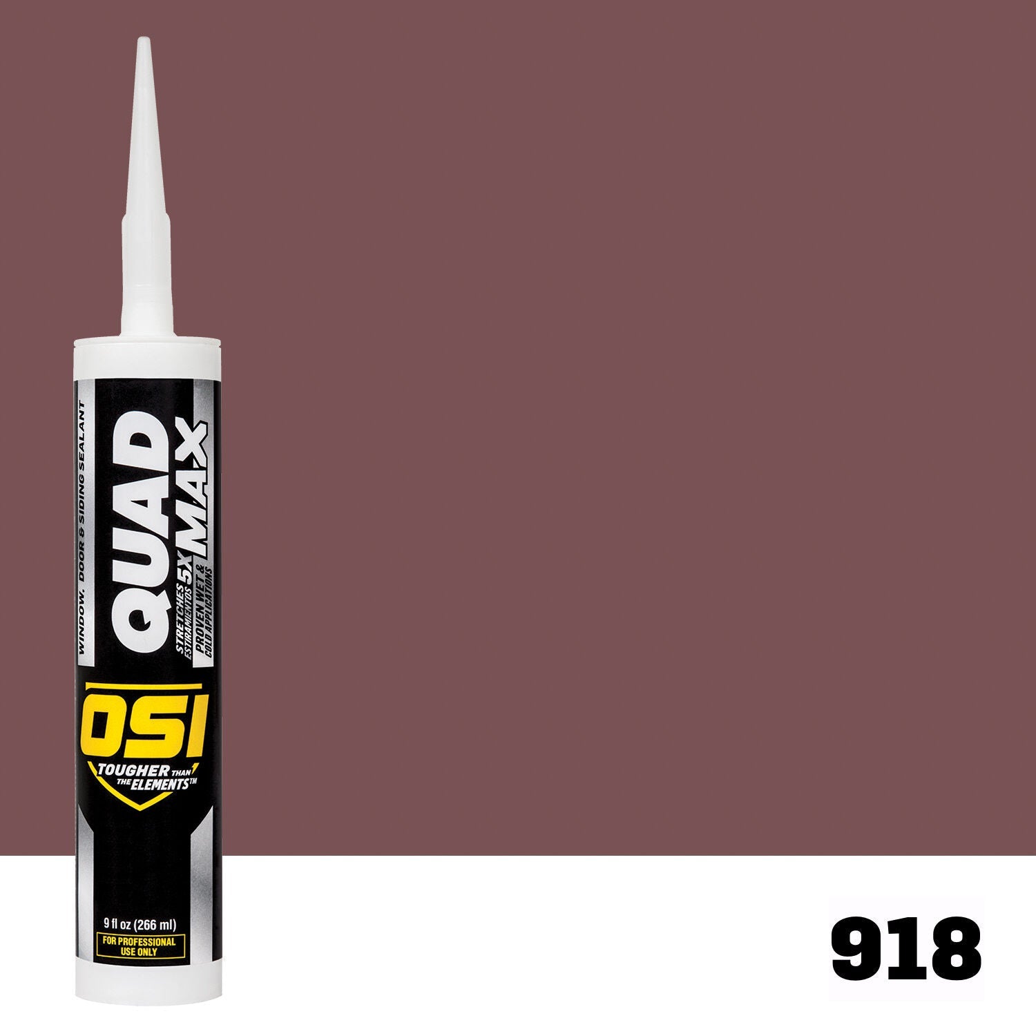 OSI QUAD Max #918 | IDH# 1869783 | OSI QUAD Max Paintable Caulk