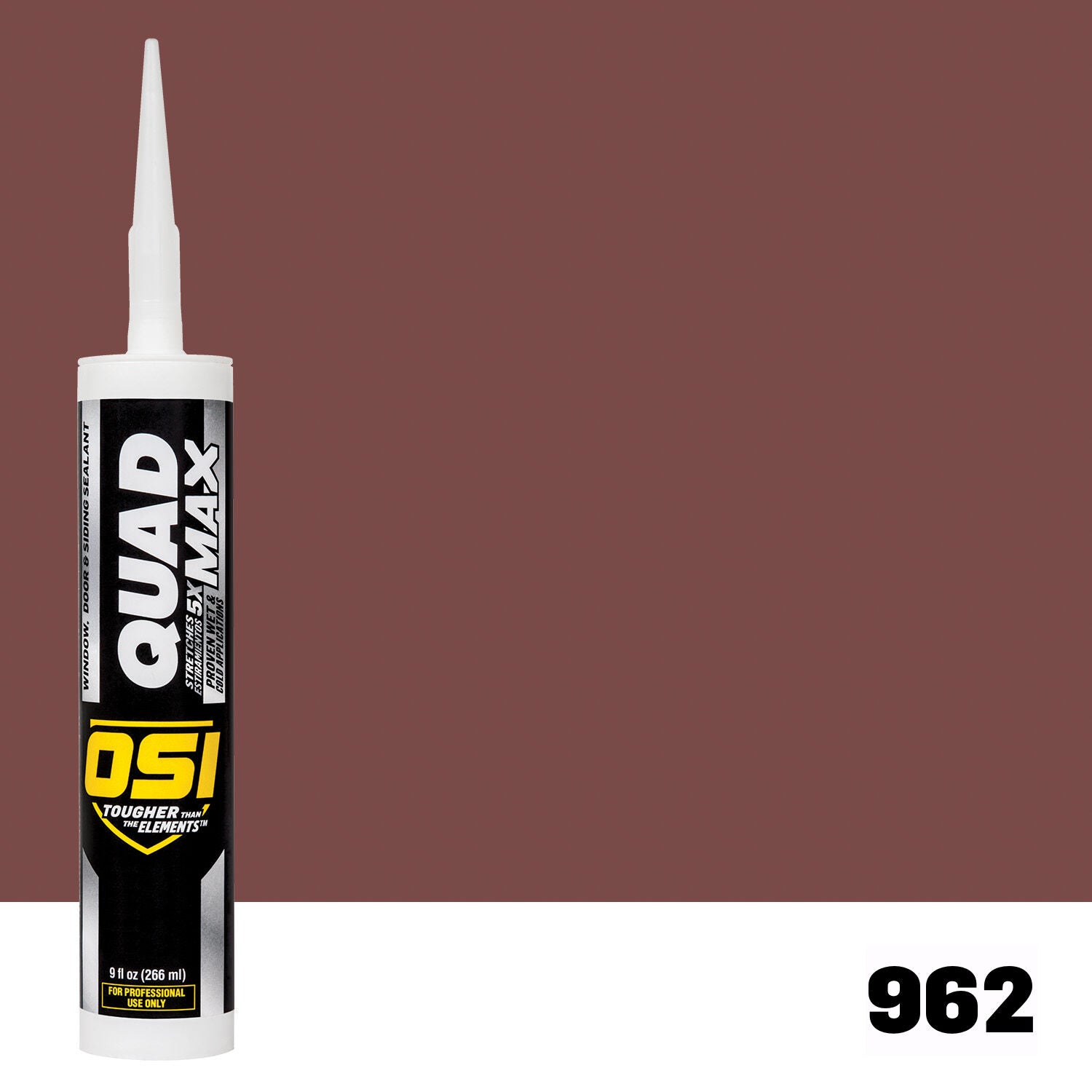 OSI QUAD Max #962 | IDH# 1869807 | OSI QUAD Max Paintable Caulk