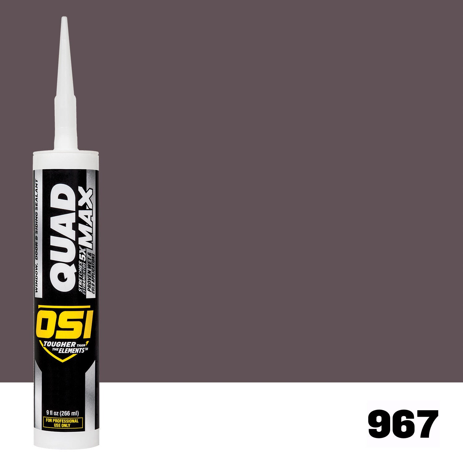 OSI QUAD Max #967 | IDH# 1924091 | OSI QUAD Max Paintable Caulk