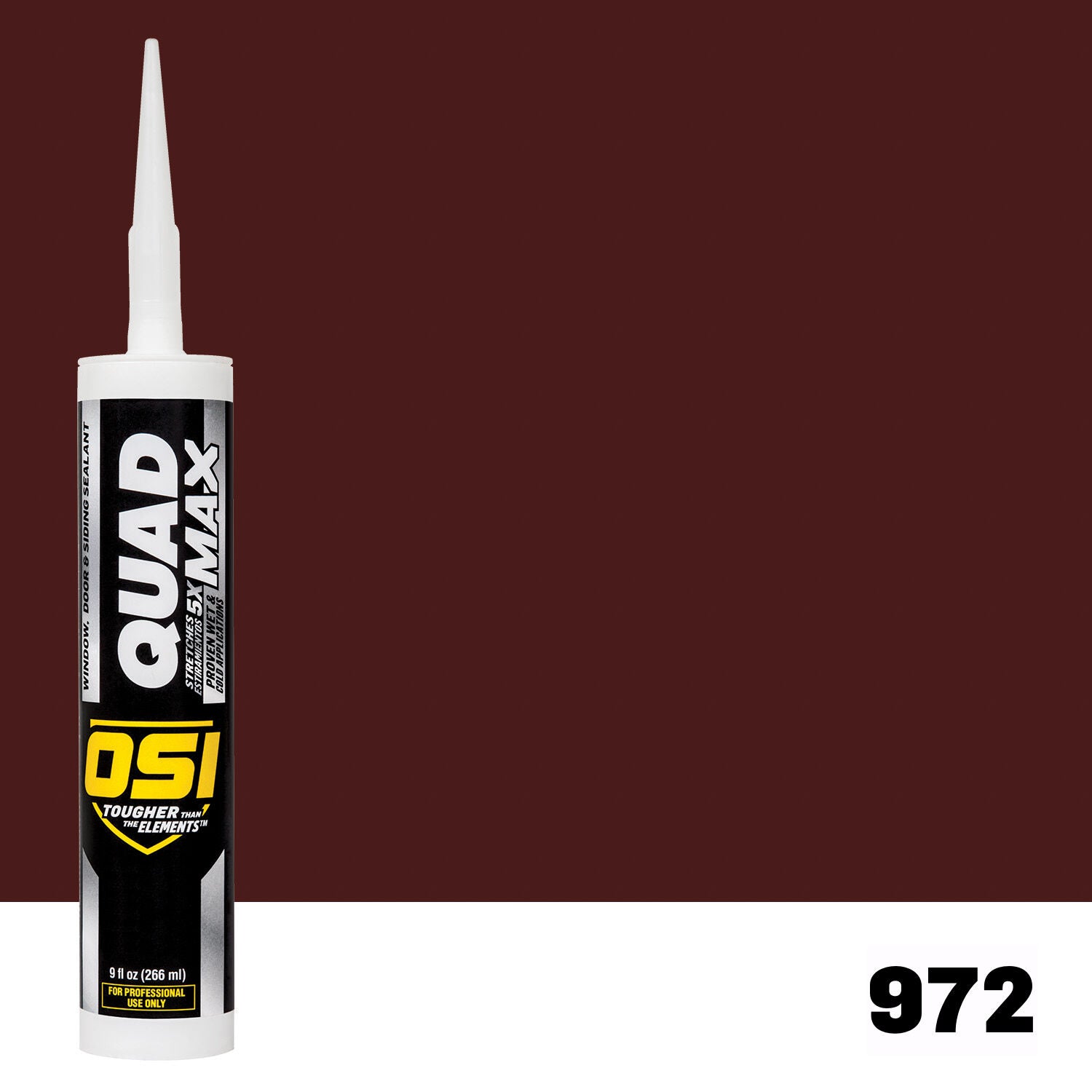 OSI QUAD Max #972 | IDH# 1945049 | OSI QUAD Max Paintable Caulk